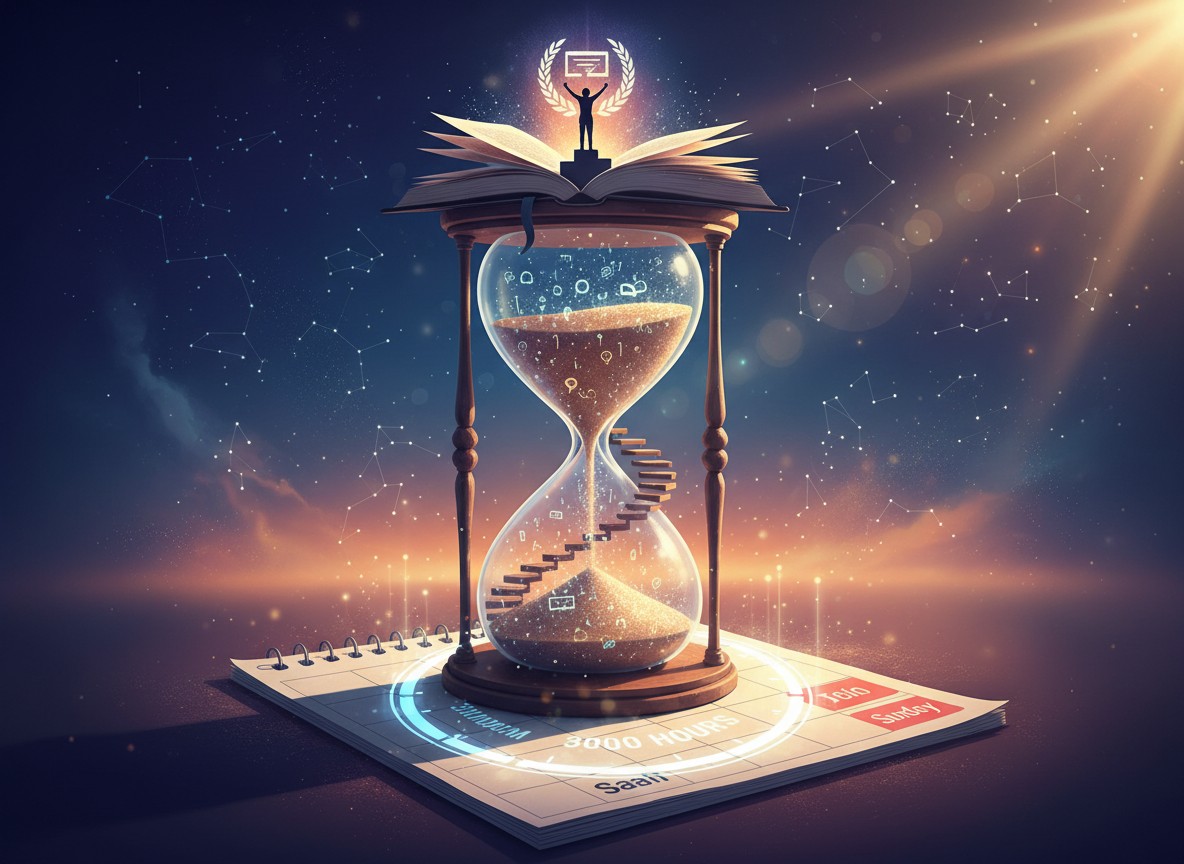 難関資格取得者が実践した「週末だけで300時間」を確保する時間術